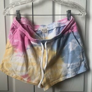 Billabong tie-dye sweatshorts